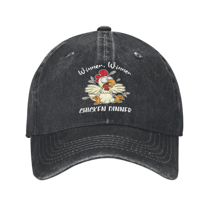 Winner Chicken Dinner Streetwear Baseball Cap