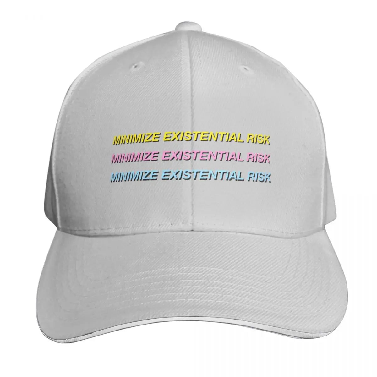 Bostrom Minimize Existential Risk Cotton Twill Baseball Cap
