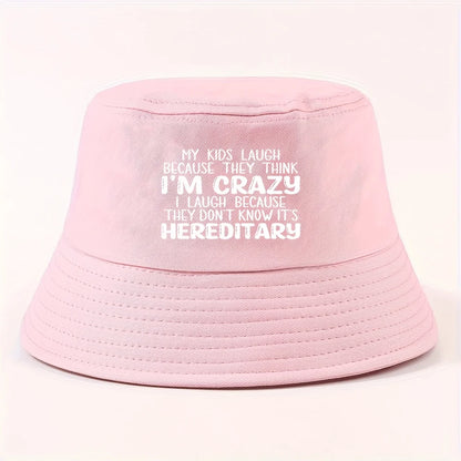 Crazy Hereditary Reversible Summer Bucket Hat