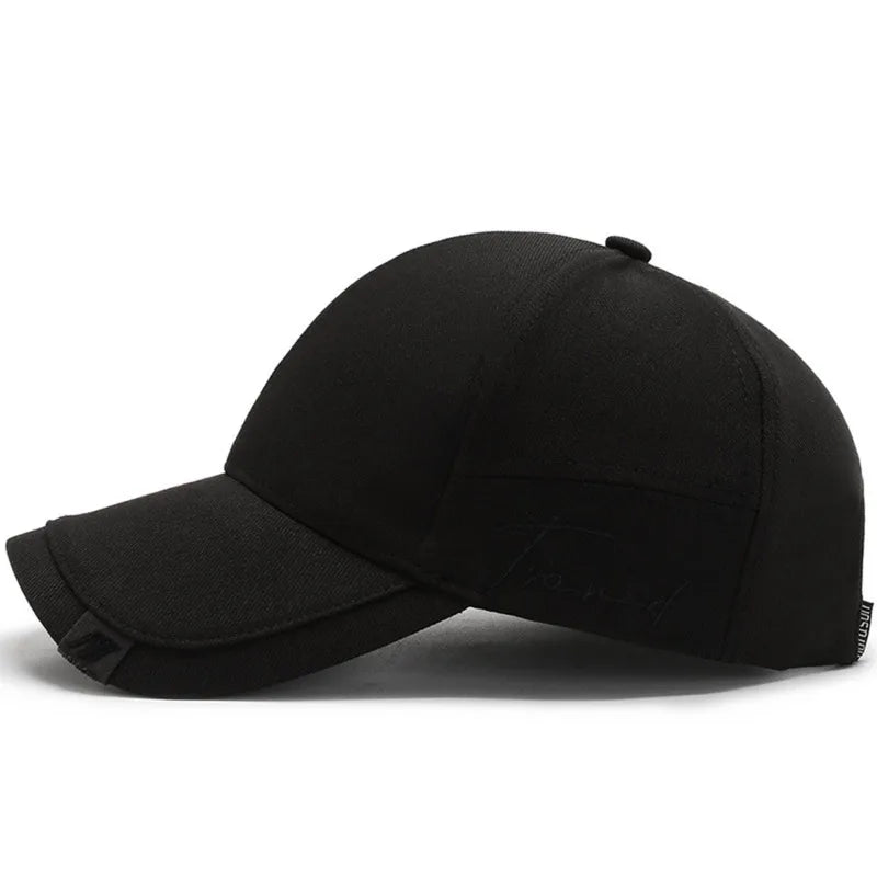 High Quality Solid Baseball Caps For Men Outdoor Cotton Cap Bone Men Trucker Hats