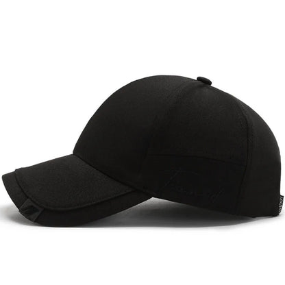 High Quality Solid Baseball Caps For Men Outdoor Cotton Cap Bone Men Trucker Hats