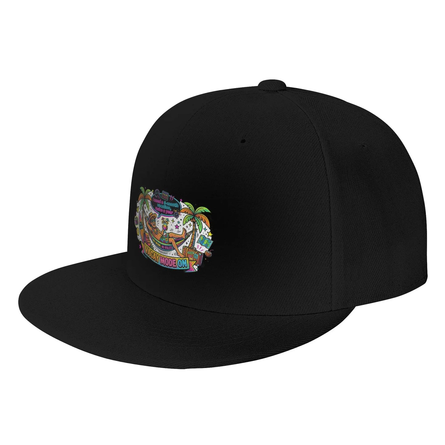 Vacay Mode On Snapback Cap