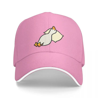 Funny Sleeping Duck Adjustable Baseball Cap
