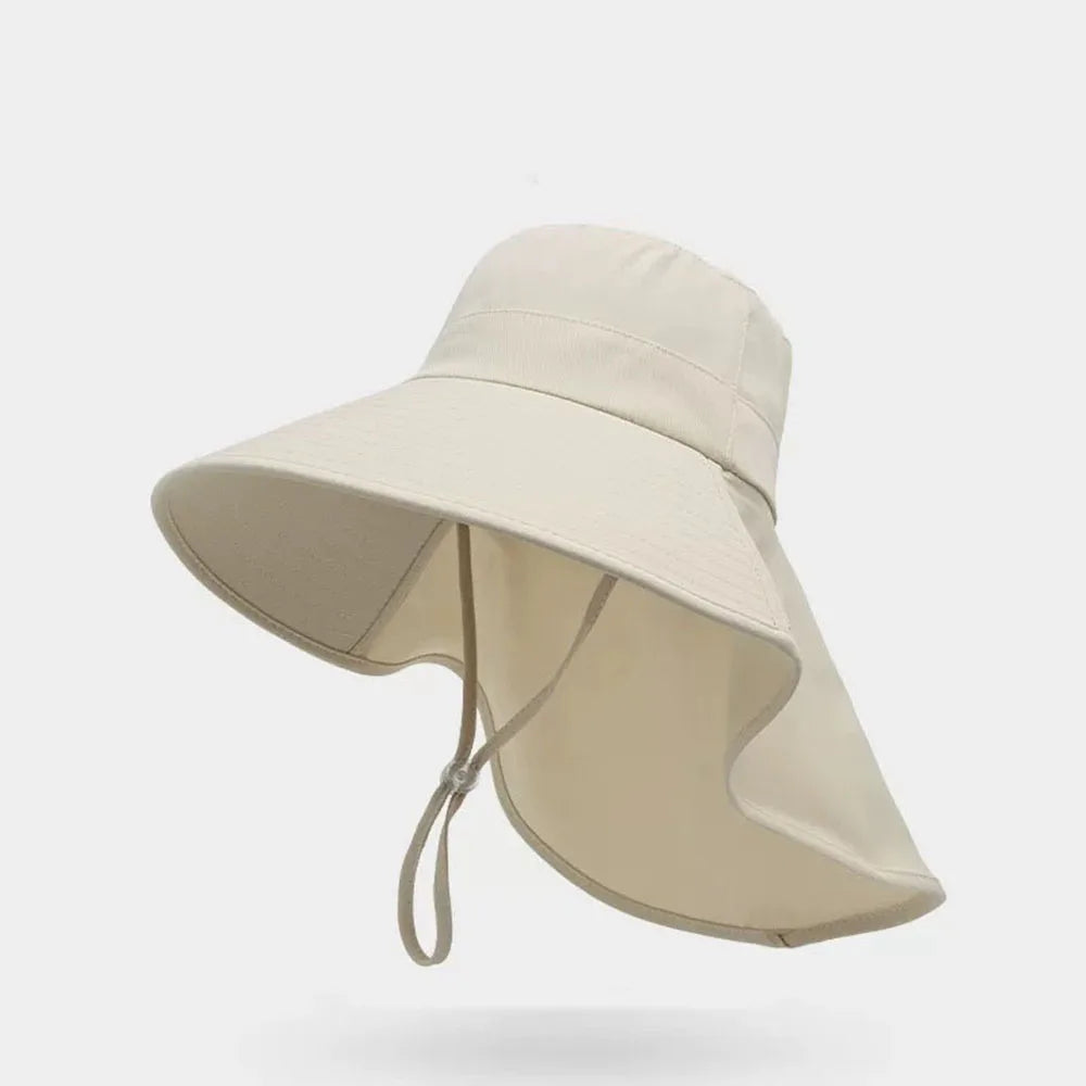 New Wide Brim Bucket Hat Summer