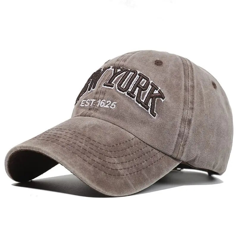 New York Embroidered Snapback Baseball Cap