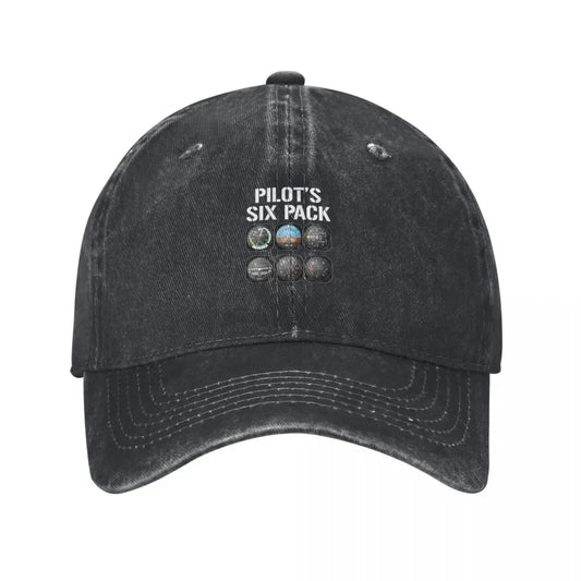 Pilot Six Pack Baseball Cap