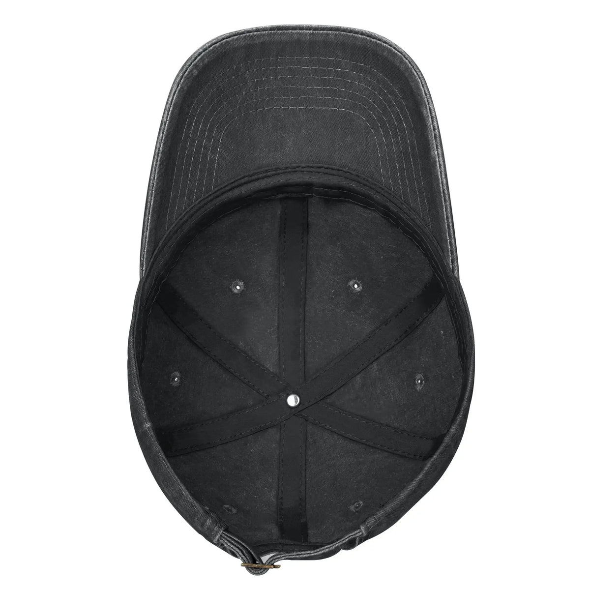 Juneteenth Black Periodic Distressed Washed Baseball Cap