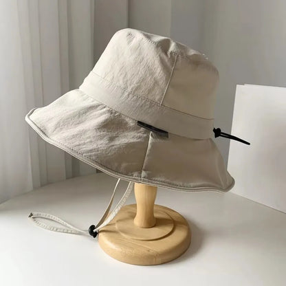 Foldable Quick-Dry Lightweight Wide Brim Hiking Bucket Hat