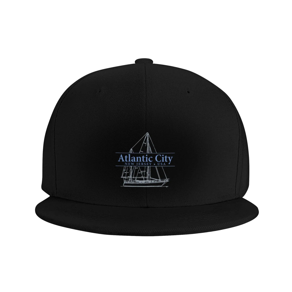 Atlantic City Sailing Souvenir Luxury Snapback Cap