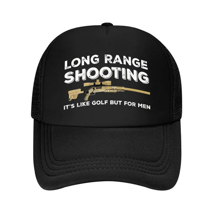 Long Range Shooting Mesh Baseball Cap
