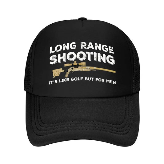 Long Range Shooting Mesh Baseball Cap