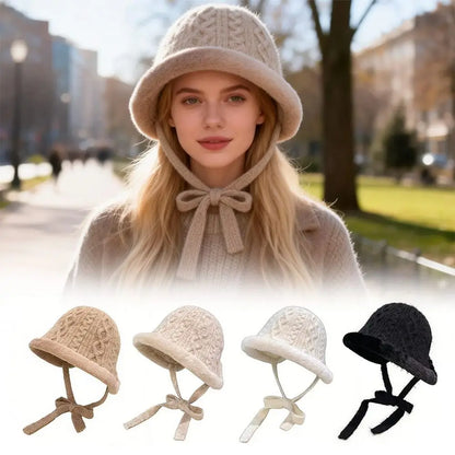 Unisex Vintage Windproof Knitted Winter Beanie Hat