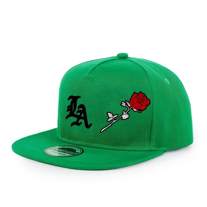 Breathable Soft Fabric Logo Snapback Cap