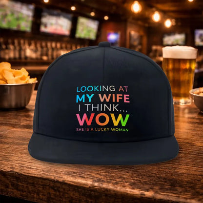 Humorous Love Quote Snapback Cap