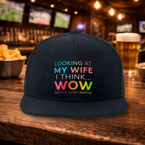 Humorous Love Quote Snapback Cap