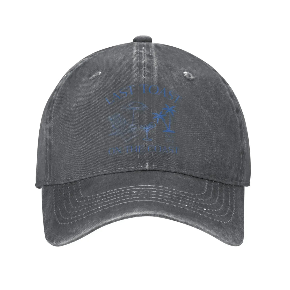 Last Toast Est 2024 Coastal Bachelorette Baseball Cap