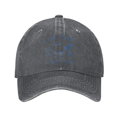 Last Toast Est 2024 Coastal Bachelorette Baseball Cap