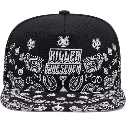 West Coast Floral Hip Hop Snapback Cap
