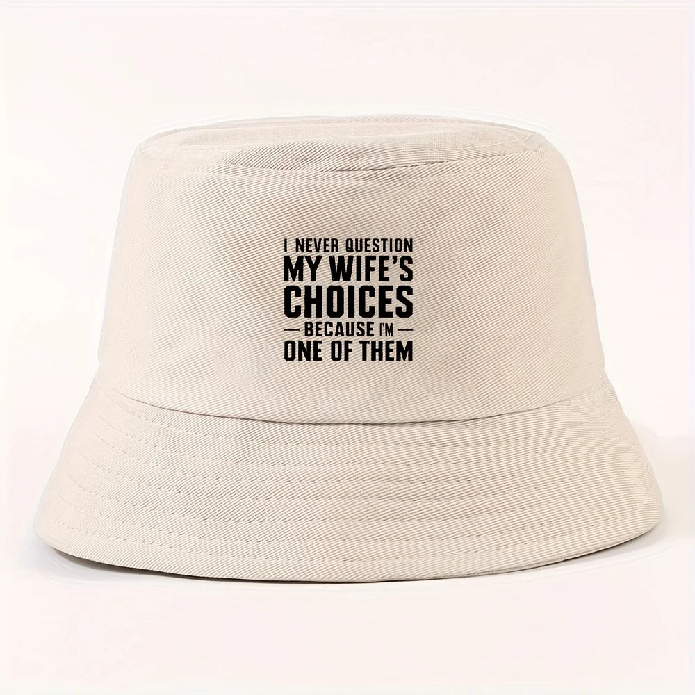 Wife's Choices Foldable Breathable Bucket Hat