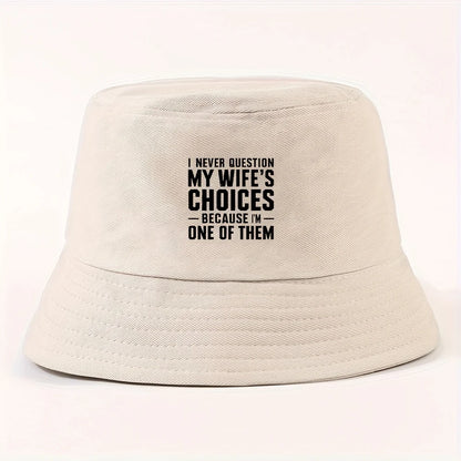 Wife's Choices Foldable Breathable Bucket Hat