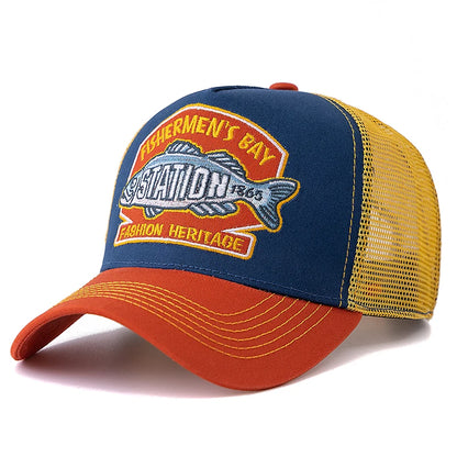 Unisex Summer Fishing Baseball Cap