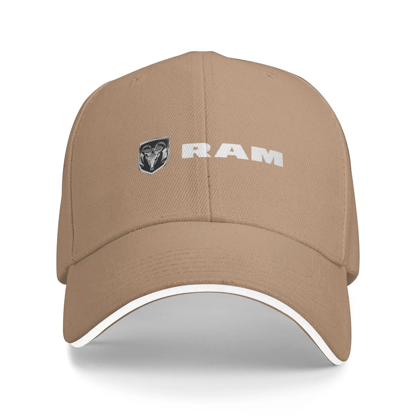RAM Logo Baseball Cap Casual Couple Women Trucker Hat