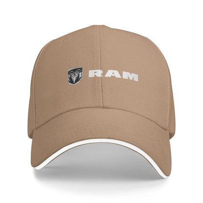 RAM Logo Baseball Cap Casual Couple Women Trucker Hat
