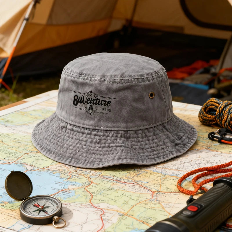 Customize Cotton Washed Bucket Hat Vintage Fishing Hat