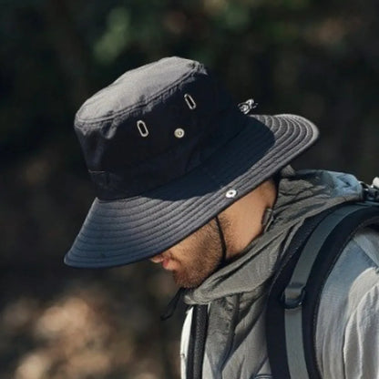 Adjustable Wide Brim UV Protection Bucket Hat