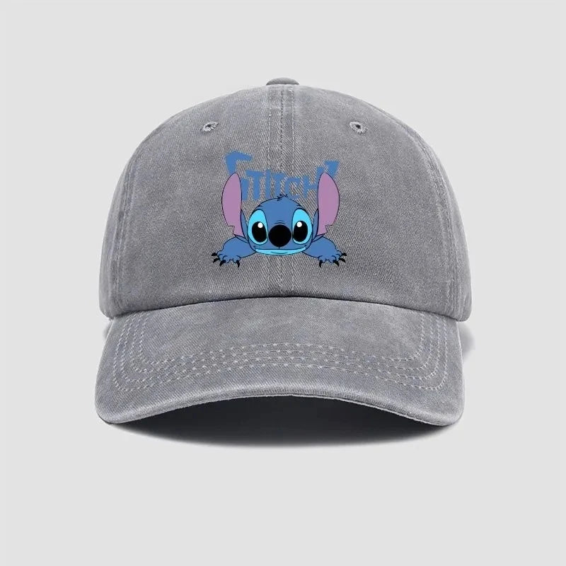 Stitch Kawaii Anime Snapback Baseball Cap