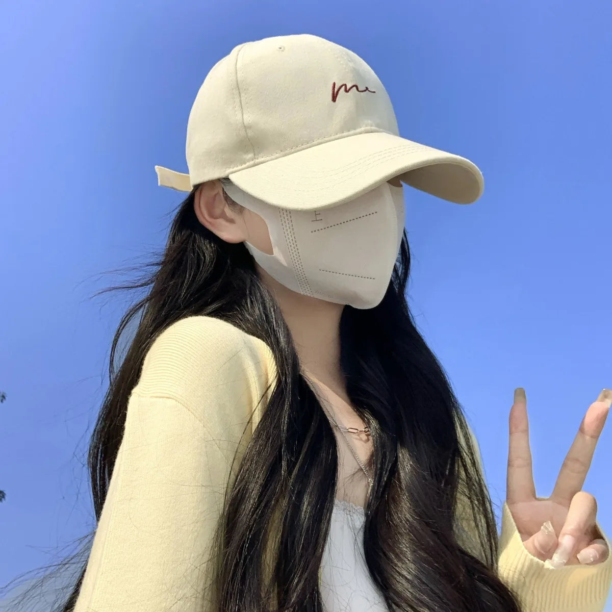 Vintage Hole Baseball Caps Man Streetwear Fashion Print Adjustable