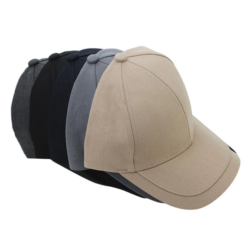 High Quality Solid Baseball Caps For Men Outdoor Cotton Cap Bone Men Trucker Hats