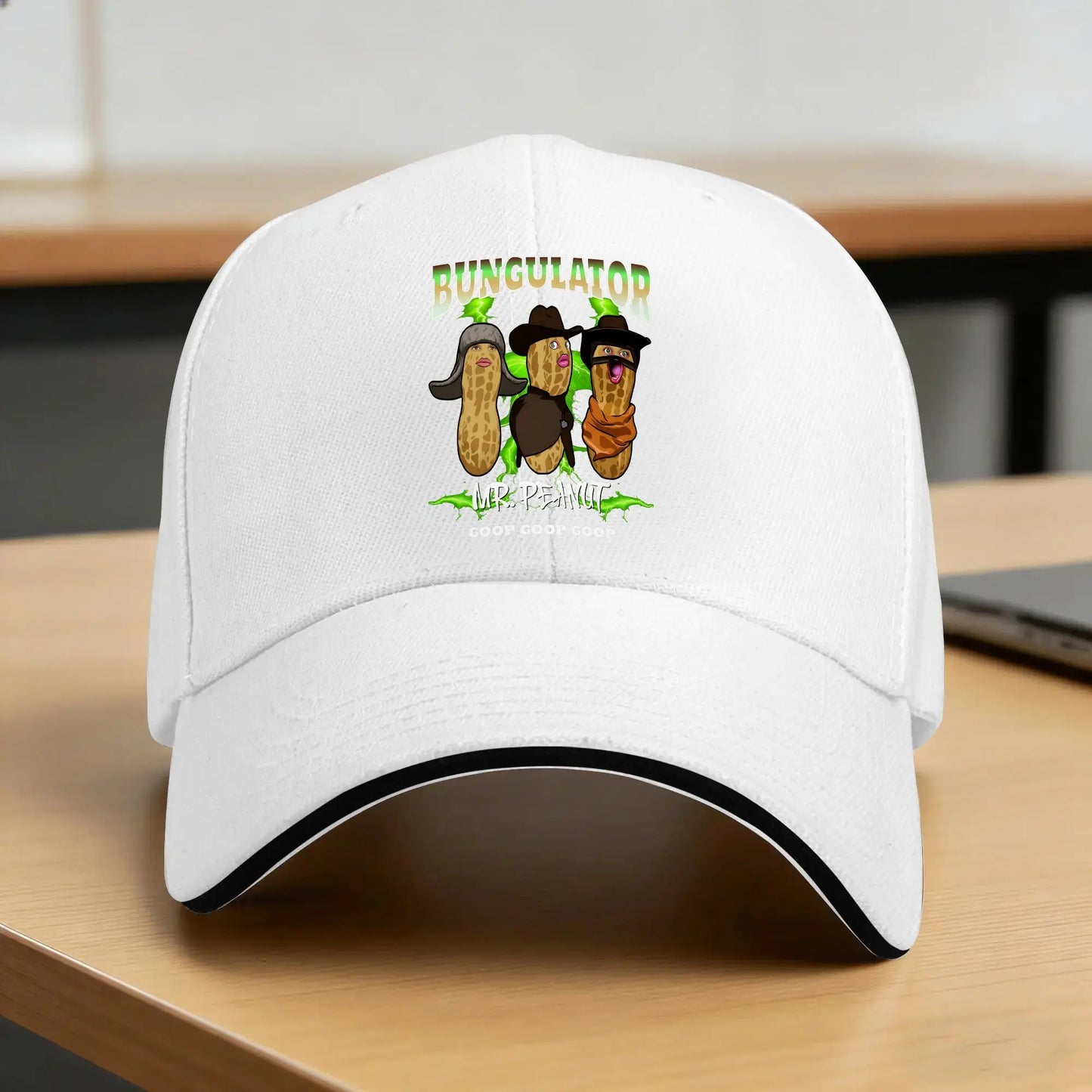 Burnt Peanut GOOP Meme Sun Baseball Cap