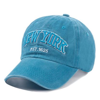 2026 New York Washed Cotton Cap For Men Women