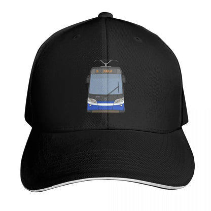 Riga Tram Vintage Transit Baseball Cap