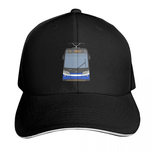 Riga Tram Vintage Transit Baseball Cap