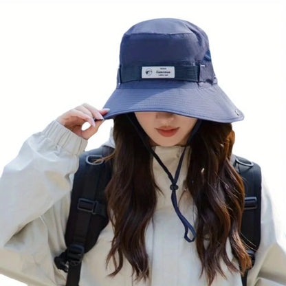 Korean Style Outdoor Sun Protection Bucket Hat