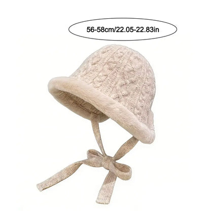 Unisex Vintage Windproof Knitted Winter Beanie Hat