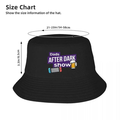 Dads After Dark Show Summer Beach Bucket Hat