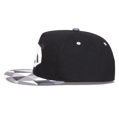 Panda Print Casual Snapback Cap