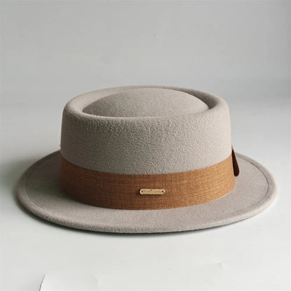 Autumn And Winter Fedora Hat For Women