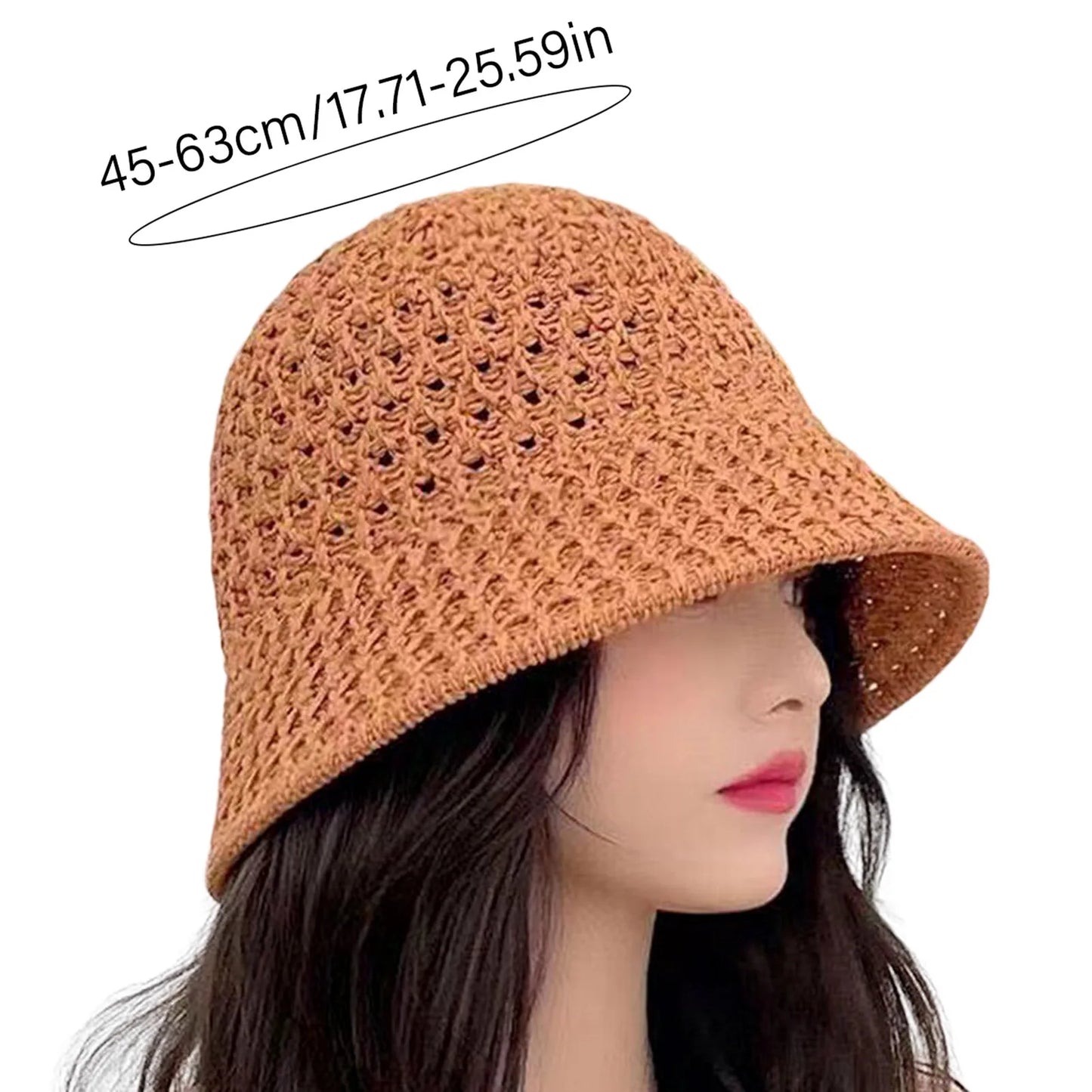 Hollow Out Breathable Summer Bucket Hat
