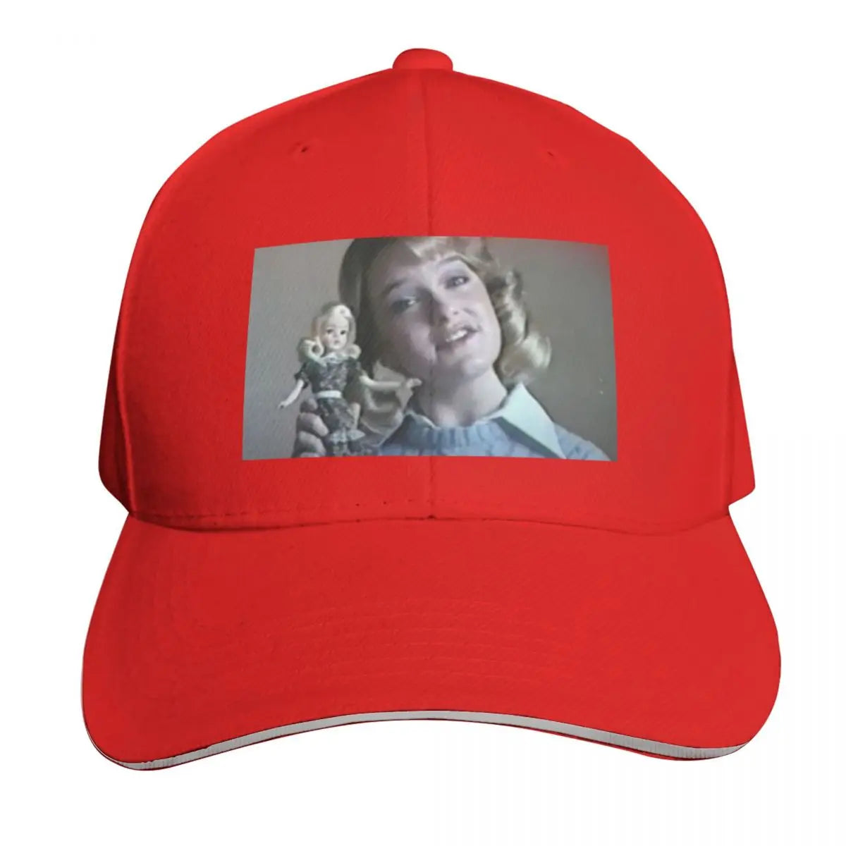 Susan Olsen And Cindy Doll Graphic Baseball Cap