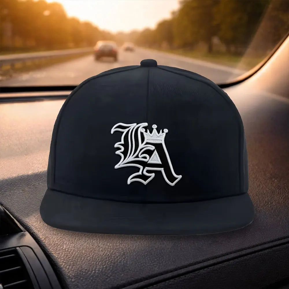 Los Angeles Crown Letter Snapback Cap Hat