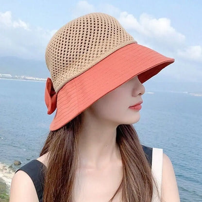 Summer UV Protection Bucket Hat