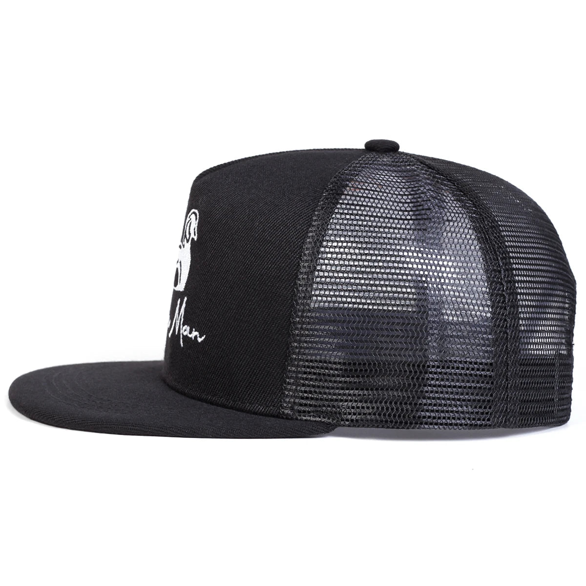 Simple Man Duck Embroidery Casual Snapback Cap