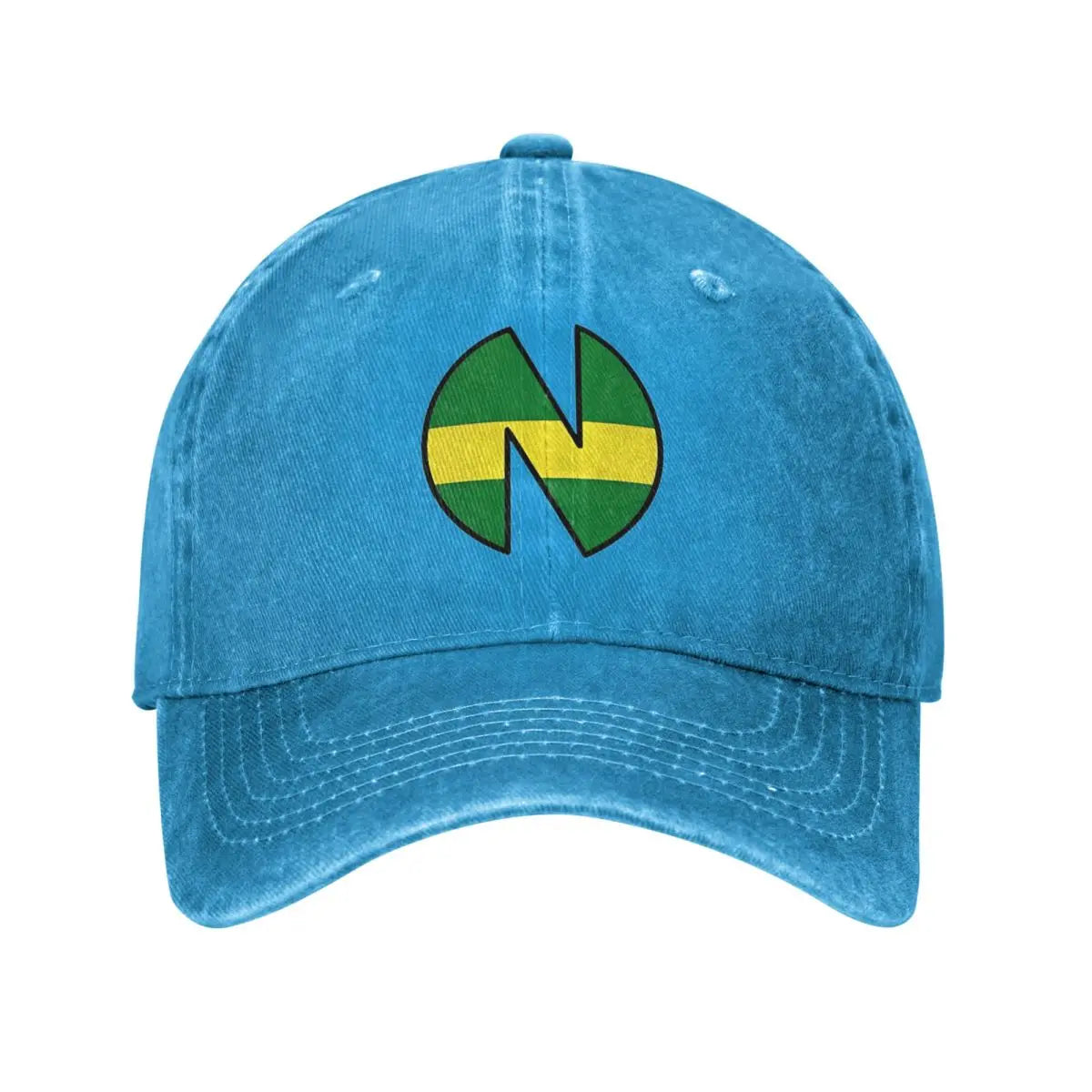 Newpi Captain Tsubasa Baseball Cap Retro Distressed Cotton