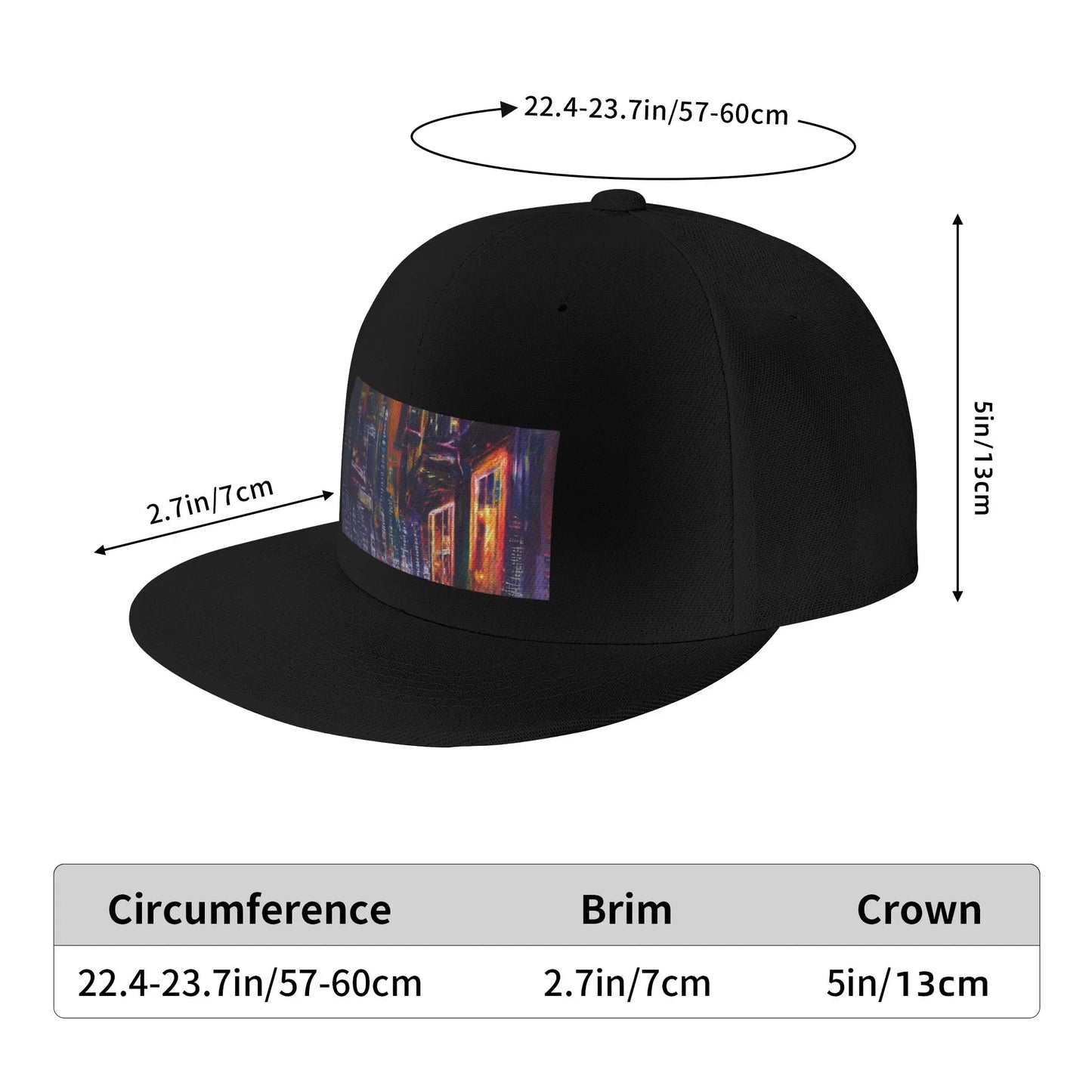 City Lights Snapback Cap