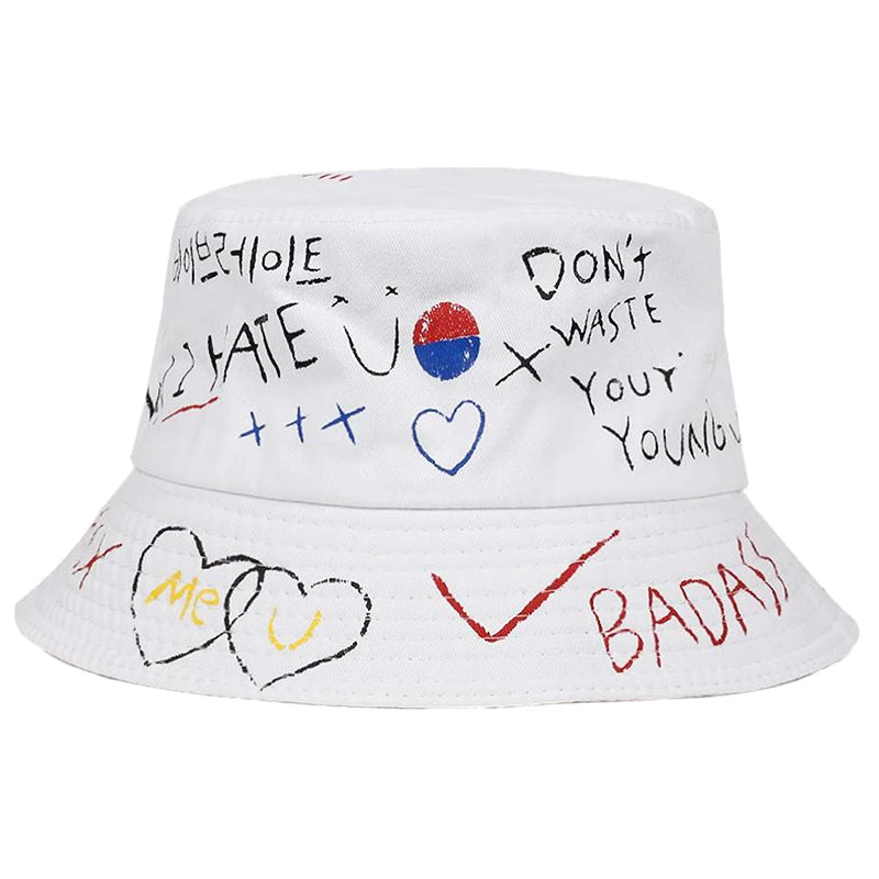 Outdoor Harajuku Bucket Hat Fishing Hip Hop Cap Men's