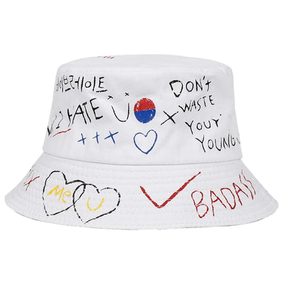 Outdoor Harajuku Bucket Hat Fishing Hip Hop Cap Men's